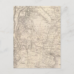 Carte de la Confédération argentine