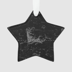 Carte de la constellation d'Aries par Hevelius