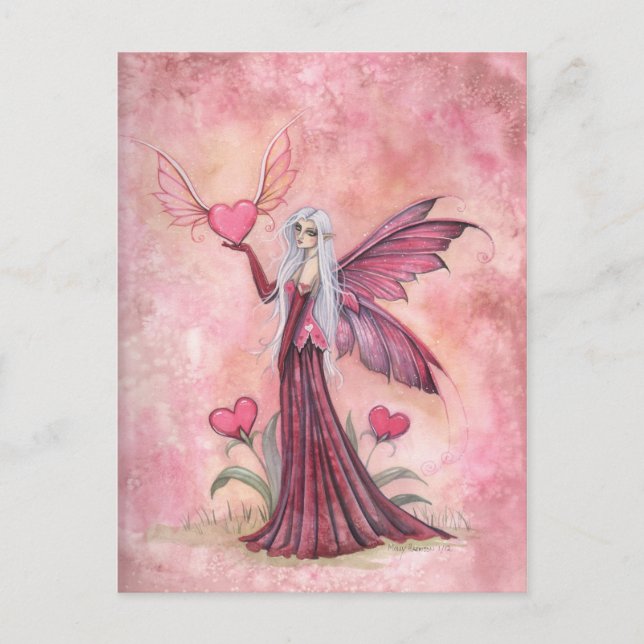 Carte de la fée de la Saint-Valentin (Devant)