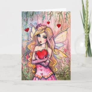 Carte de la fée de la Saint-Valentin par Molly Har