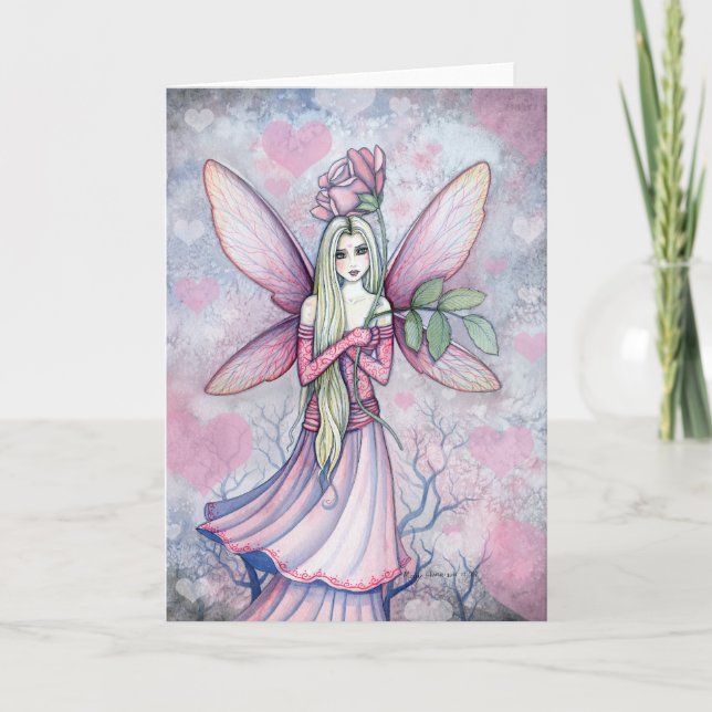 Carte de la fée de la Saint-Valentin par Molly Har (Devant)