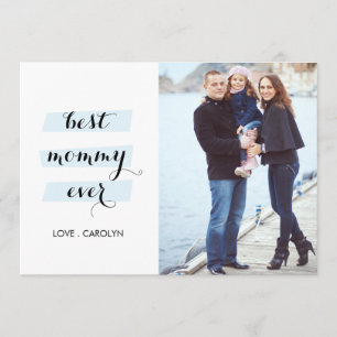 Carte de la fête de la mère de la meilleure maman