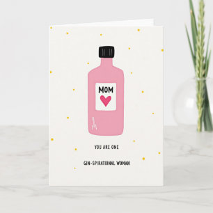 Carte de la fête des mamans inspirante