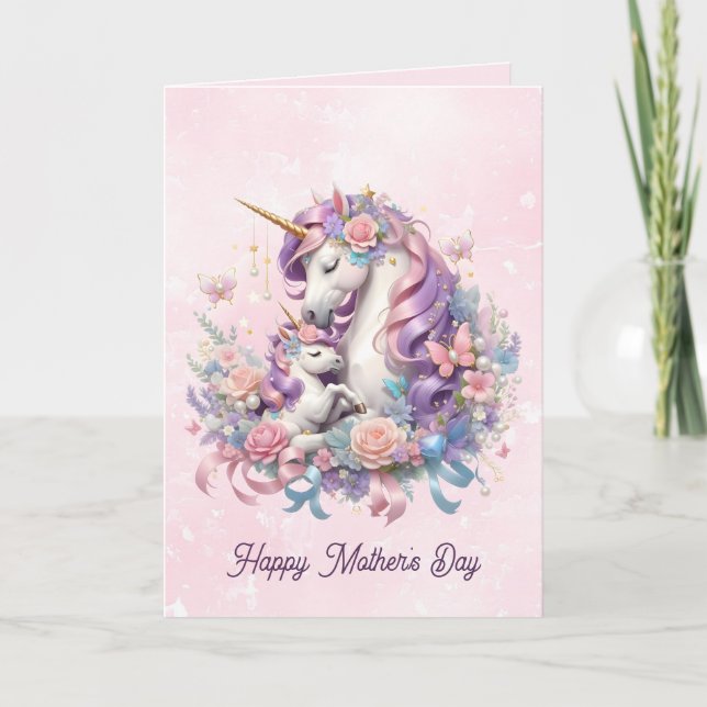 Carte de la Fête des Mères. :-) (Devant)