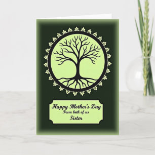 Carte de la Fête des Mères Arbre de Vie