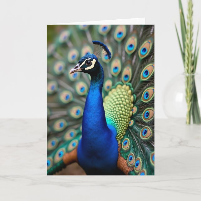 Carte de la fête des mères Blue Avian (Devant)