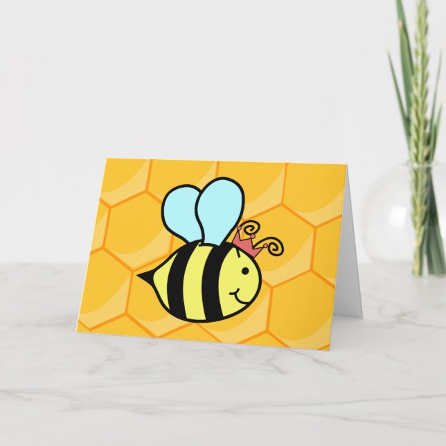 Carte de la fête des mères d'abeilles (Devant)