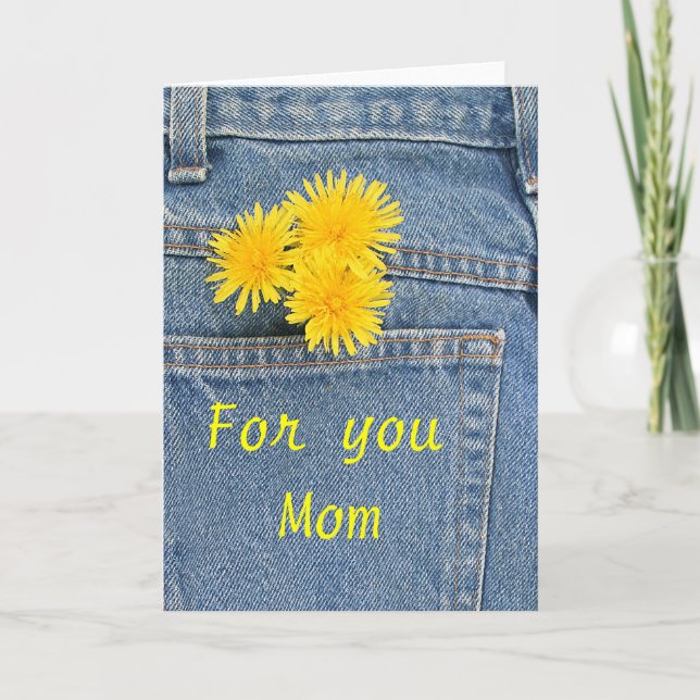 Carte de la fête des mères de Dandelion (Devant)