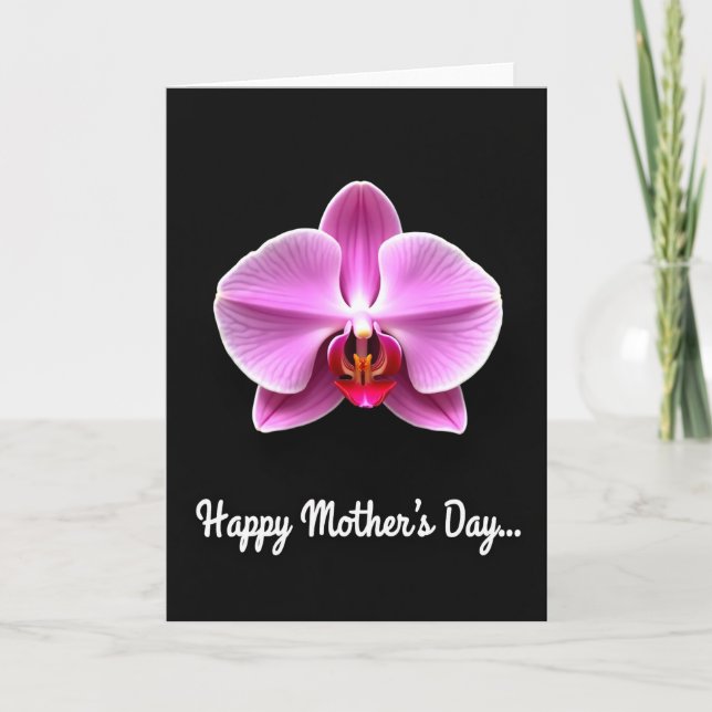 Carte de la fête des mères Fuchsia Bloom (Devant)