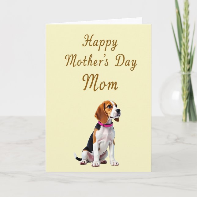 Carte de la fête des mères Hound Love (Devant)