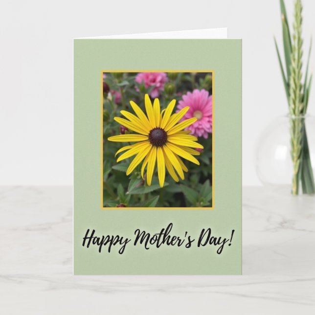 Carte de la Fête des Mères Radiant Bloom (Devant)
