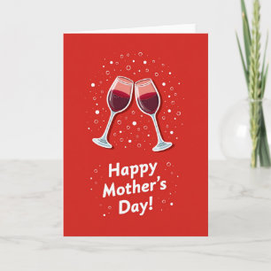 Carte de la Fête des Mères Ruby Toast