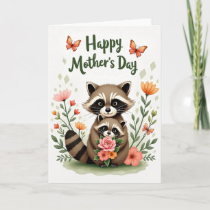 Carte de la fête des mères Smiling Critter