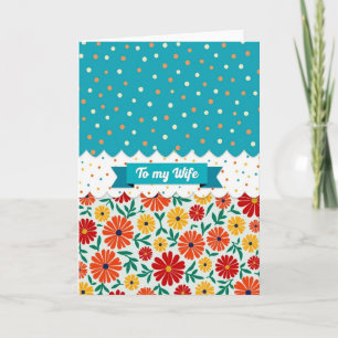 Carte de la Fête des Mères Teal Burst pour Femme