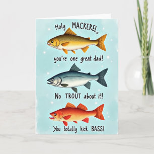 Carte de la Fête des Pères au Poisson Doré