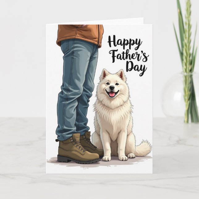 Carte de la Fête des Pères Canins (Devant)