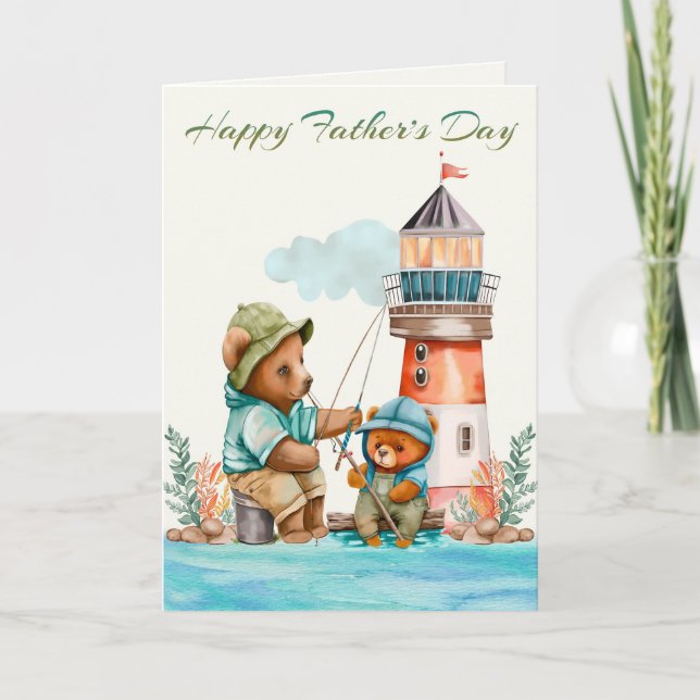 Carte de la Fête des Pères du fils (Devant)