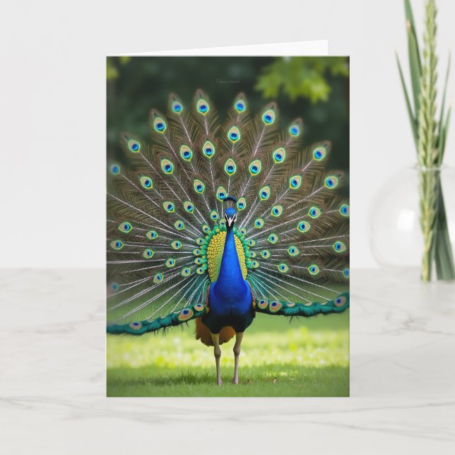 Carte de la Fête des Pères Emeraude Fowl (Devant)