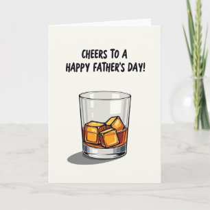 Carte de la Fête des Pères Iced Cheers