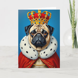 Carte de la Fête des Pères pour Animal Royal