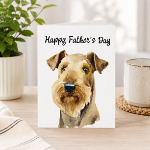 Carte de la Fête des Pères pour papa chien personn