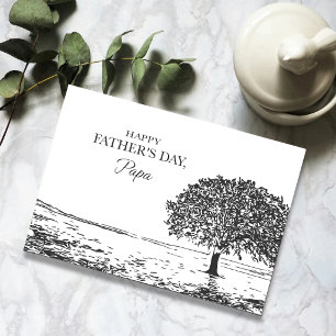 Carte de la Fête des Pères pour Papa Quiet Oak