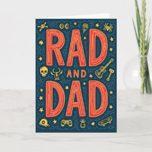 Carte de la Fête des Pères pour Papas Cool