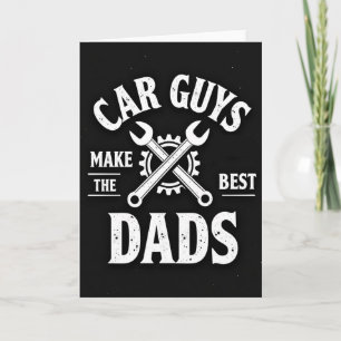Carte de la Fête des Pères pour Papas en Voitures 