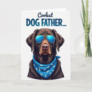 Carte de la Fête des Pères pour un chien adoré