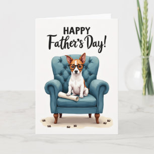 Carte de la Fête des Pères pour un chien sage