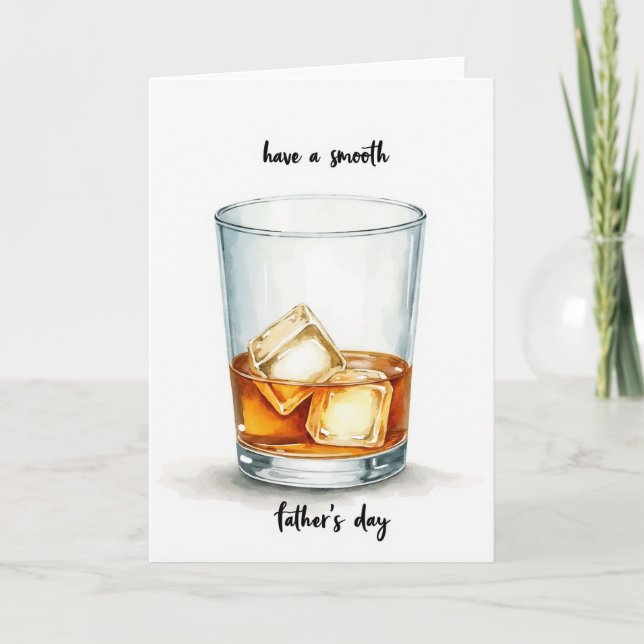 Carte de la Fête des Pères Smooth Spirits (Devant)