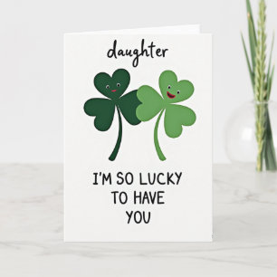Carte de la Fille de Lucky Shamrock