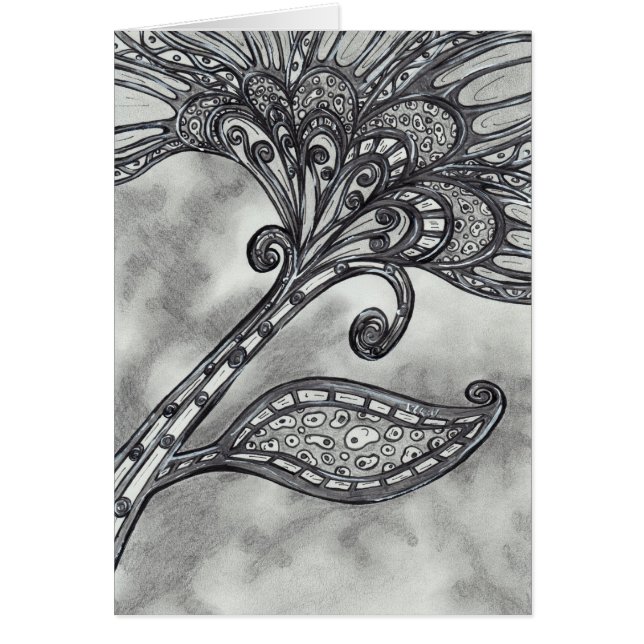 Carte de la fleur 4 de l'espace de carbone (Devant)