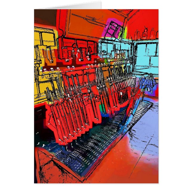 CARTE DE LA GARE (Devant)