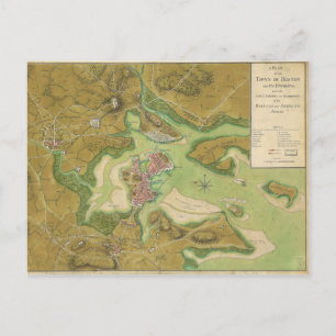 Carte de la guerre révolutionnaire du port de Bost