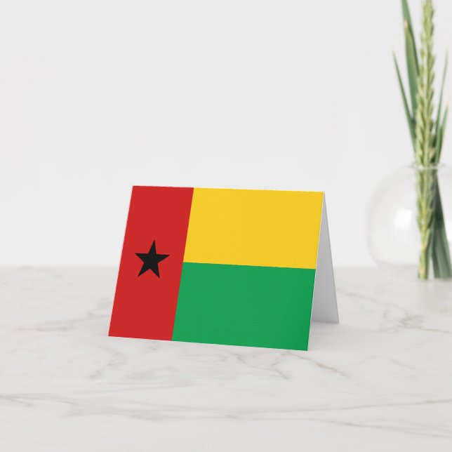 Carte de la Guinée-Bissau (Devant)