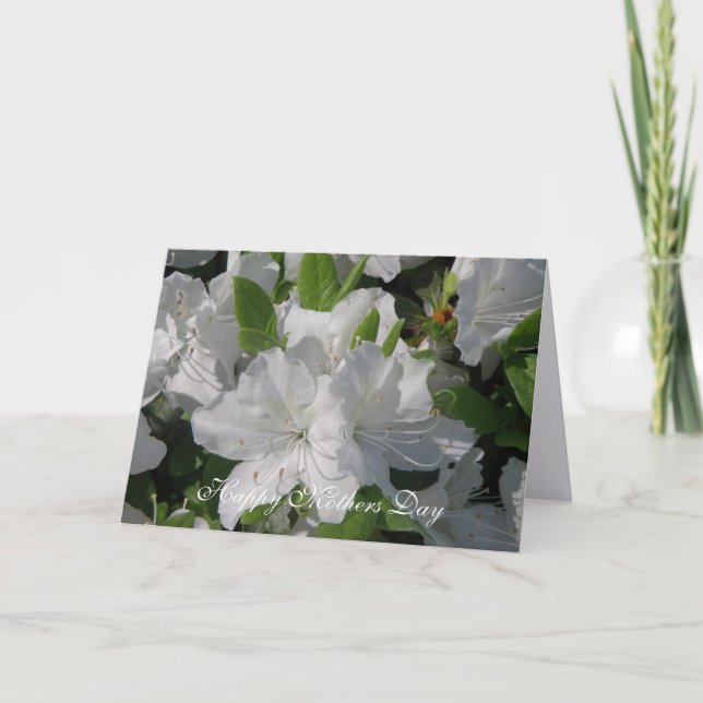 Carte de la Journée des mères Azaleas (Devant)