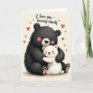 Carte de la Journée du Câlin Précieux de l'Ours