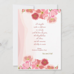 Carte de la Journée nationale des filles du corail