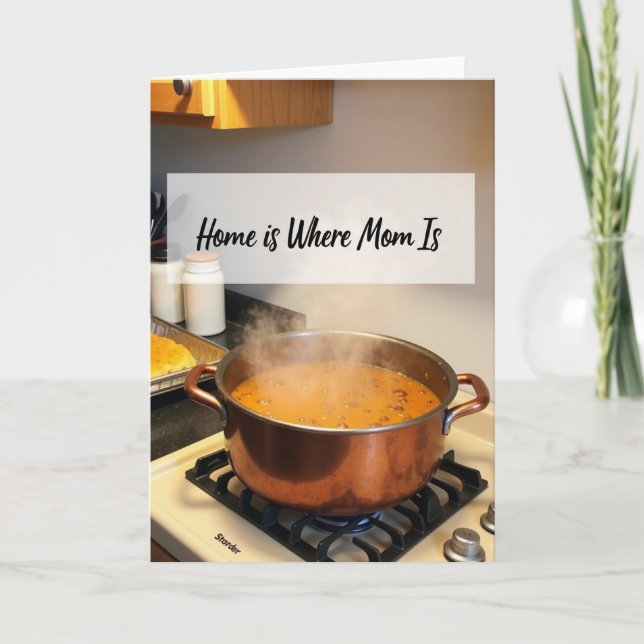 Carte de la Maman Stew Maison Amour Mère (Devant)