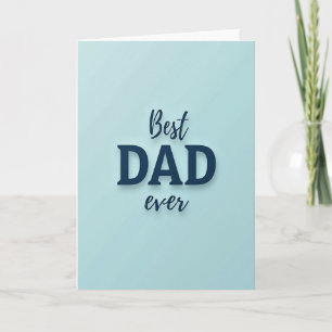 Carte de la Marine "Meilleur Papa du Monde"