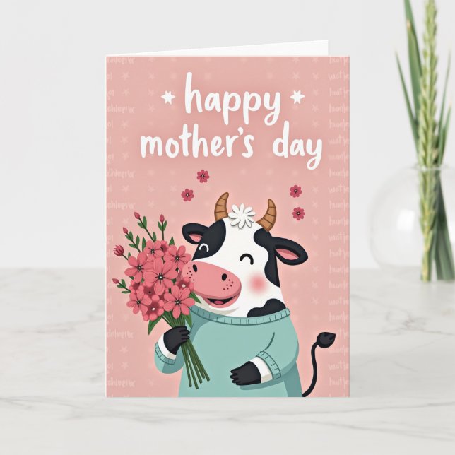 Carte de la Mère Bovine Douce (Devant)
