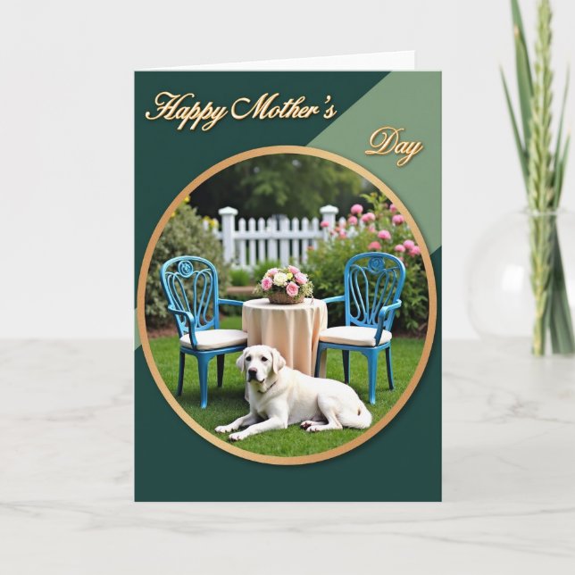 Carte de la Mère du Jardin Fleuri (Devant)