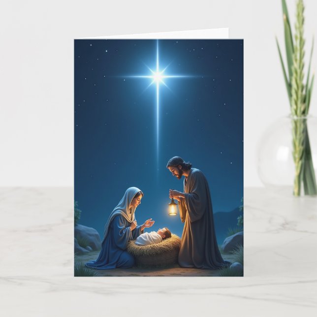 Carte de la Naissance de Jésus (Devant)