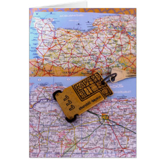 Carte de la Normandie