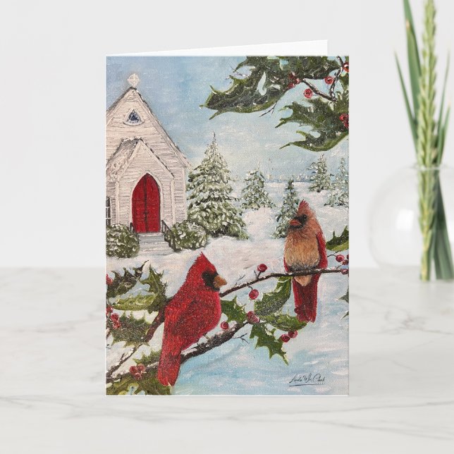 Carte de la paix d'hiver (Devant)