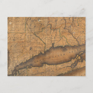 Carte de la partie sud de l'État de New York