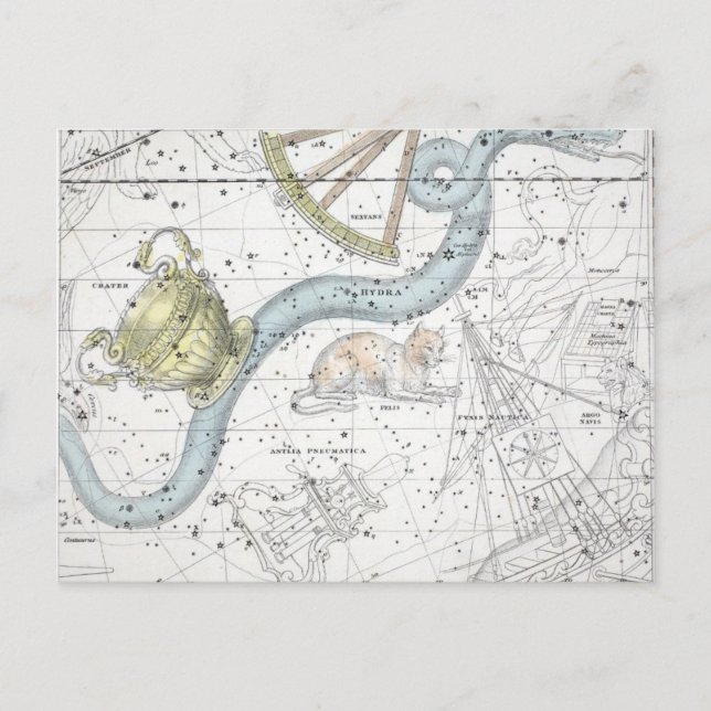 Carte de la plaque de constellations XXVI (Devant)