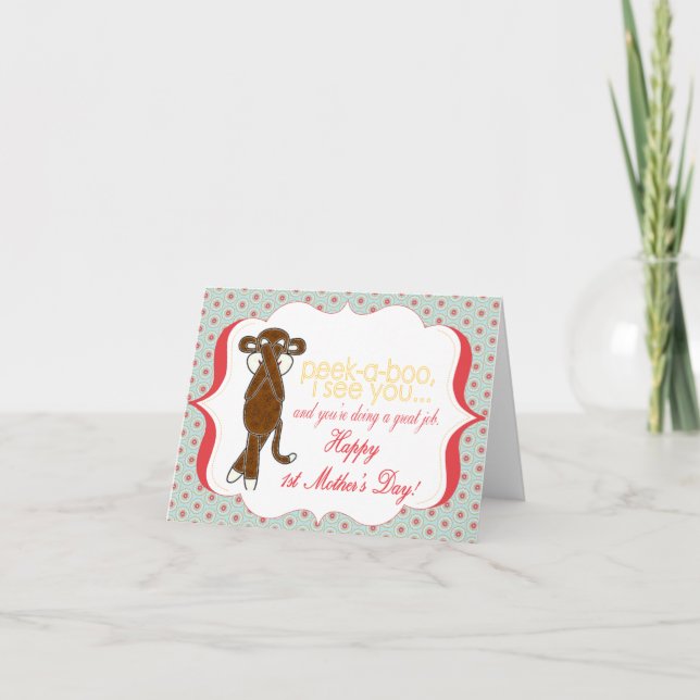 Carte de la Première Mère PeeK-A-Boo (Devant)