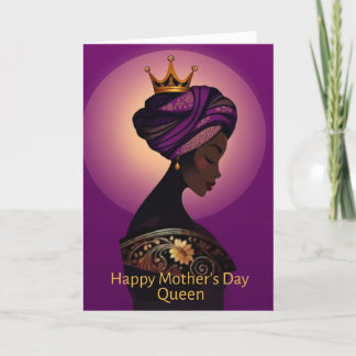 Carte de la Reine de la Fête des Mères